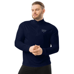 Men's Quarter-Zip Golf Pullover - Stylish Shawshank Performance Wear